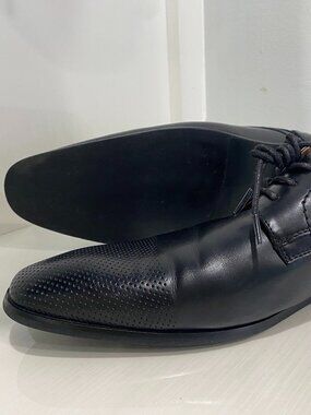 Tommy Hilfiger Signature Leather Dress Shoes - NEW: Men Size 11